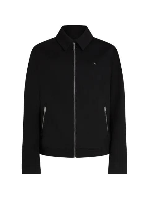 Punto zip-up overshirt by KARL LAGERFELD