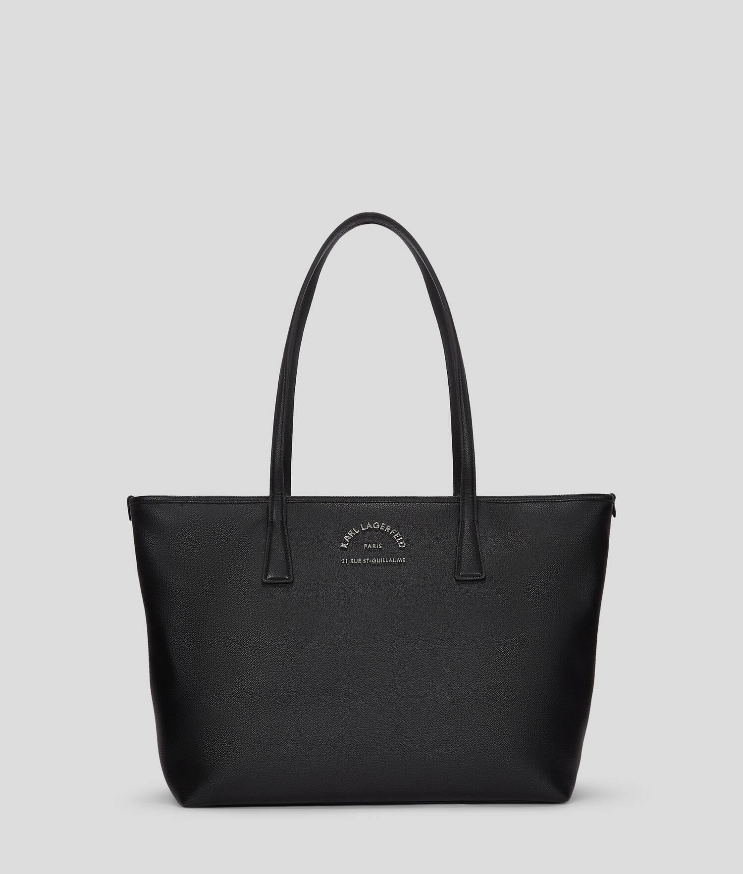RUE ST-GUILLAUME METAL TOTE BAG by KARL LAGERFELD