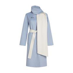Reversible wool coat by KARL LAGERFELD