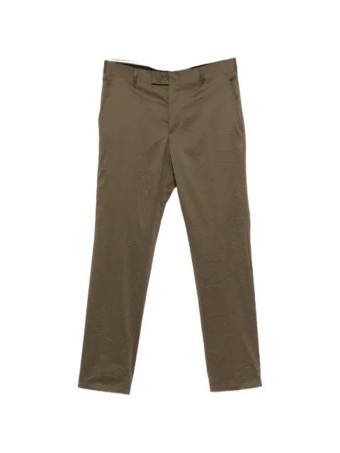 Road textured trousers by KARL LAGERFELD