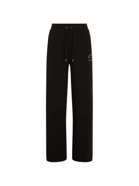 Rue St-Guillaume logo-detail drawstring track pants by KARL LAGERFELD