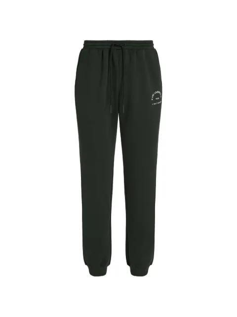 Rue St-Guillaume logo-print track pants by KARL LAGERFELD