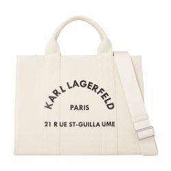 Rue St-Guillaume medium square tote bag by KARL LAGERFELD