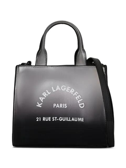 Rue St-Guillaume ombré tote bag by KARL LAGERFELD