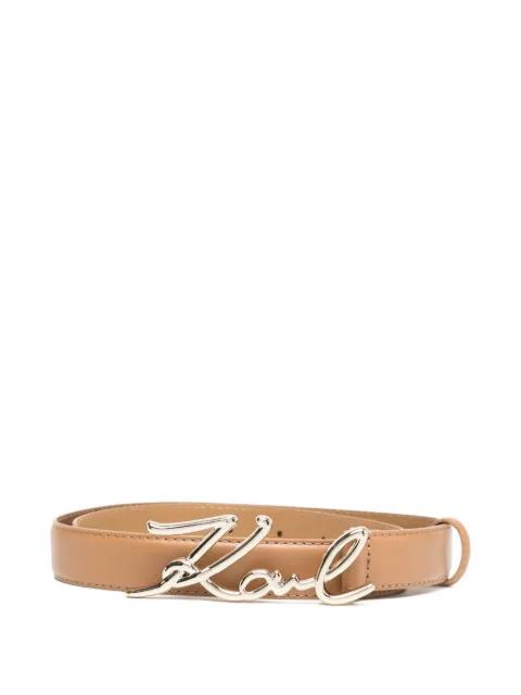 Signature belt by KARL LAGERFELD