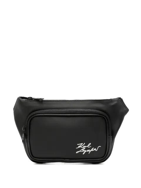 Signature belt bag by KARL LAGERFELD