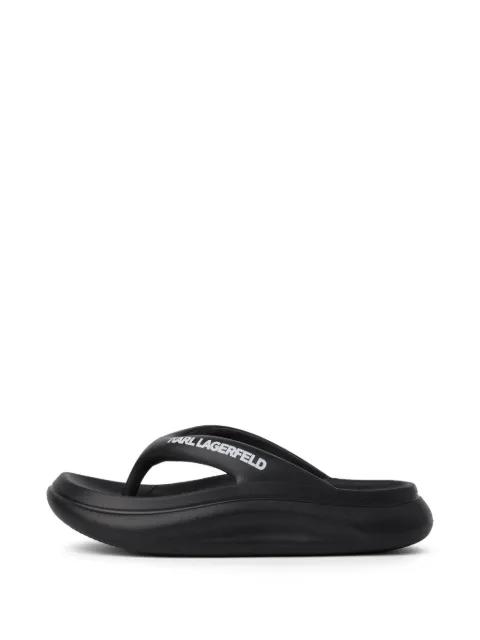 Skoona II flip flops by KARL LAGERFELD