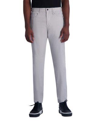 Slim Fit Jeans in Light Gray by KARL LAGERFELD