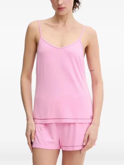 V-neck pyjama set by KARL LAGERFELD