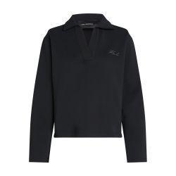 V-neck sweatshirt by KARL LAGERFELD