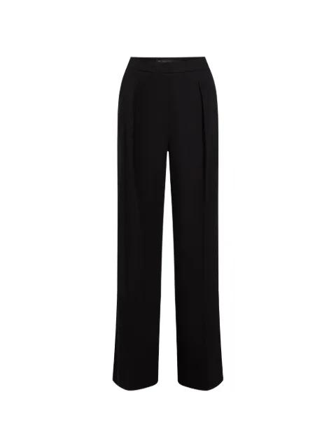 X Amber Valletta structured suit pants by KARL LAGERFELD