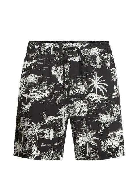 all-over print shorts by KARL LAGERFELD
