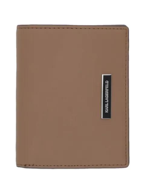 appliqué wallet by KARL LAGERFELD