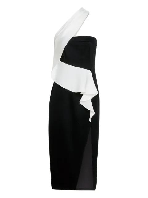asymmetric dress by KARL LAGERFELD