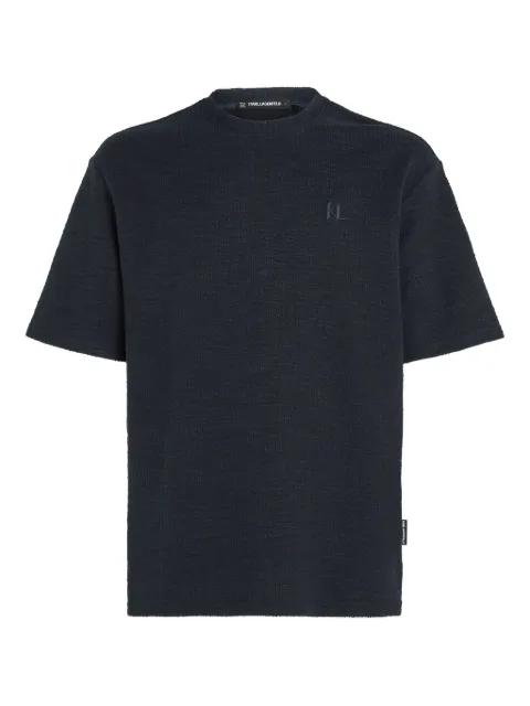bouclé T-shirt by KARL LAGERFELD