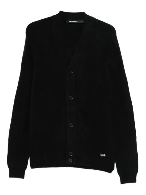 buttoned cardigan by KARL LAGERFELD