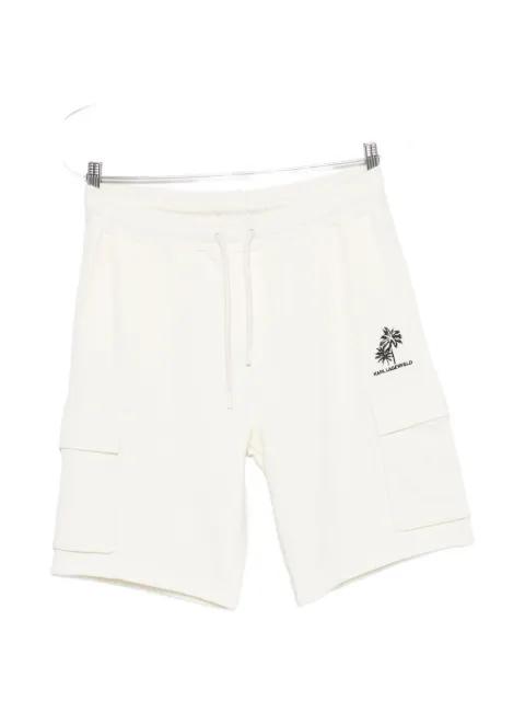 cargo print shorts by KARL LAGERFELD