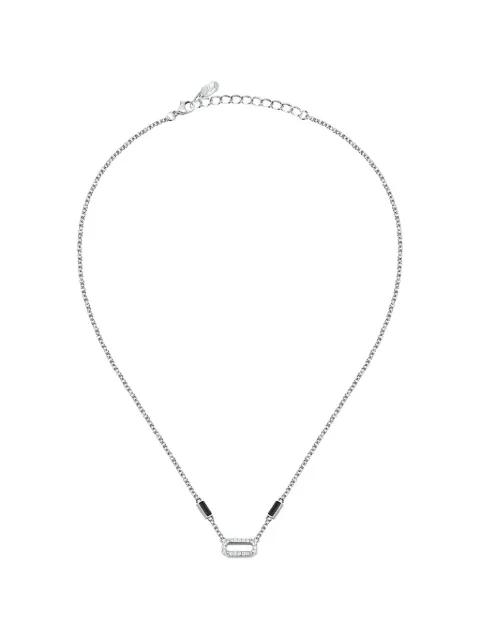 chain-link detail pendant necklace by KARL LAGERFELD