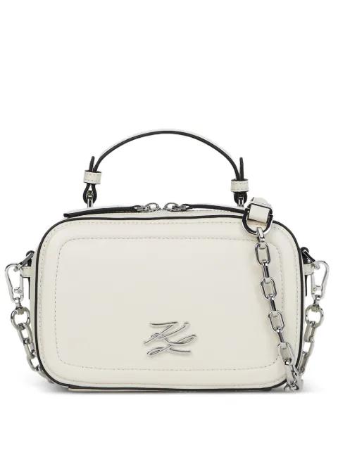 chain-strap crossbody bag by KARL LAGERFELD