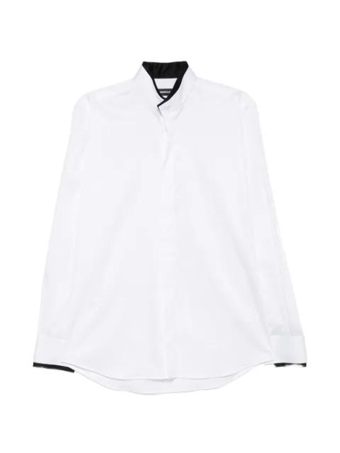 contrast-trim shirt by KARL LAGERFELD