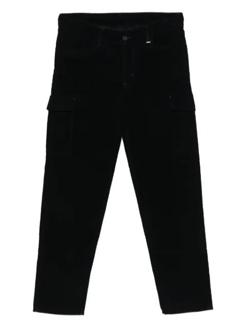 corduroy cargo trousers by KARL LAGERFELD