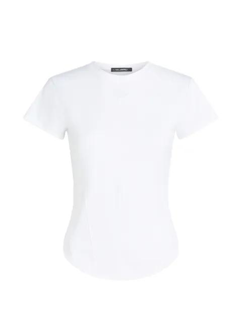 corset-style T-shirt by KARL LAGERFELD