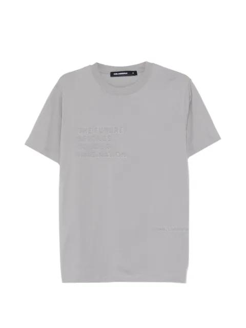 cotton T-shirt by KARL LAGERFELD