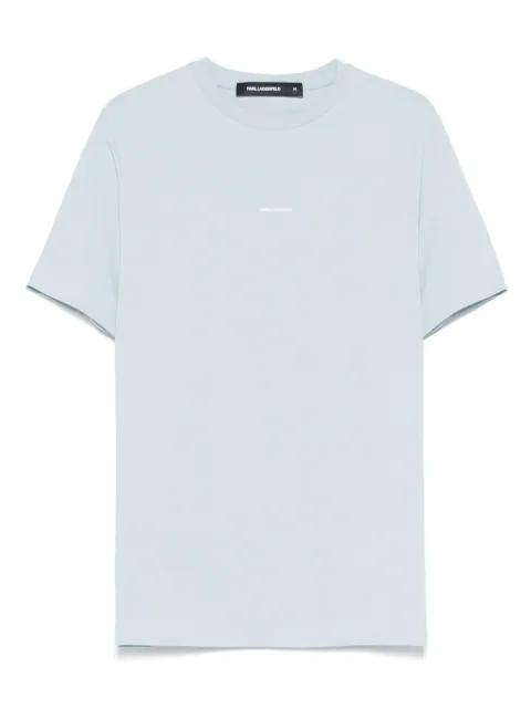 cotton-blend T-shirt by KARL LAGERFELD