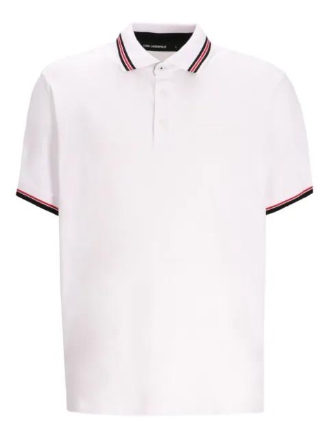 cotton polo shirt by KARL LAGERFELD