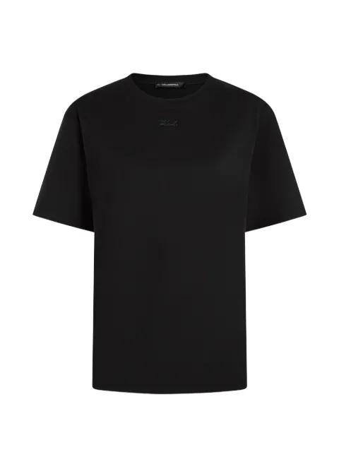 crew-neck T-shirt by KARL LAGERFELD