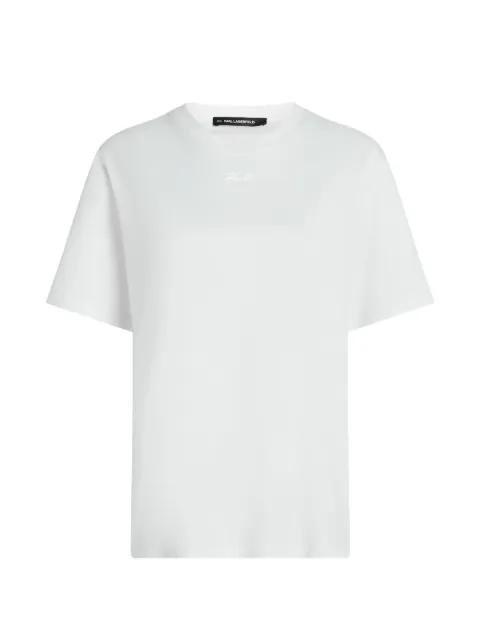 crew-neck T-shirt by KARL LAGERFELD