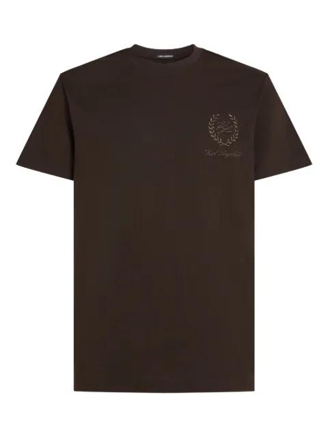 crew-neck T-shirt by KARL LAGERFELD