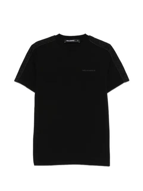 crew-neck short-sleeve T-shirt by KARL LAGERFELD