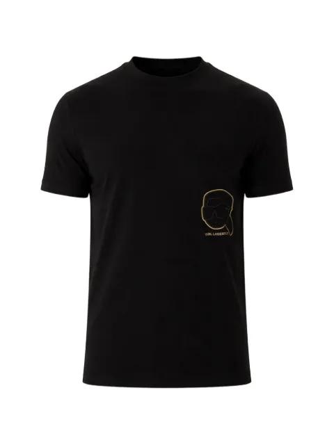 crewneck graphic T-shirt by KARL LAGERFELD