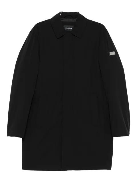 double-pocket coat by KARL LAGERFELD