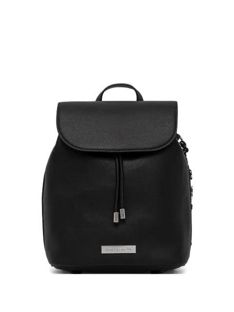 drawstring embossed-logo backpack by KARL LAGERFELD