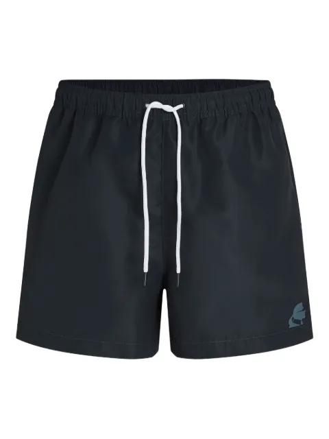 drawstring swim shorts by KARL LAGERFELD