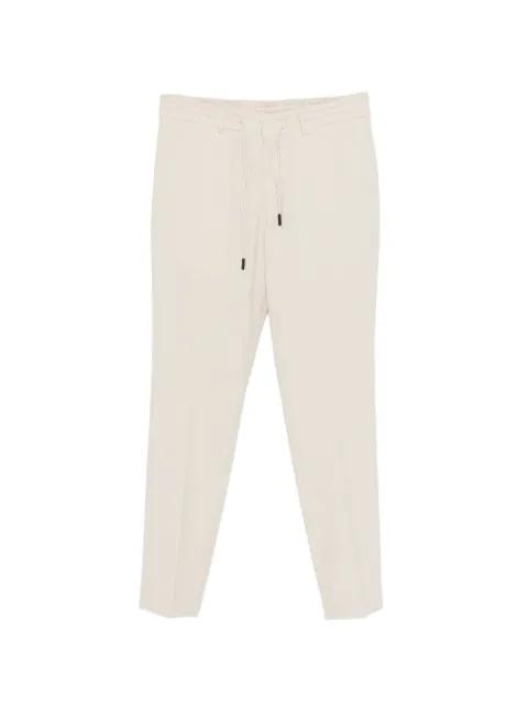 drawstring trousers by KARL LAGERFELD