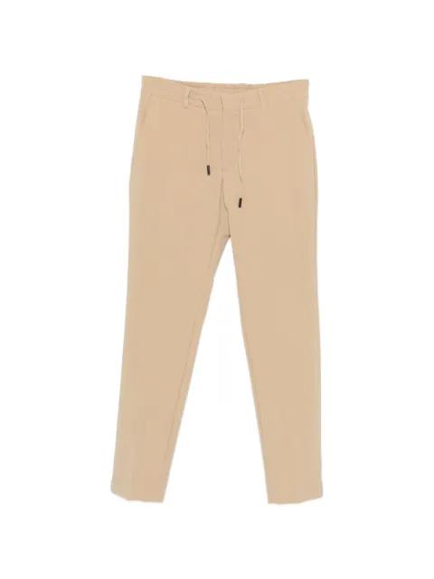 drawstring-waistband trousers by KARL LAGERFELD