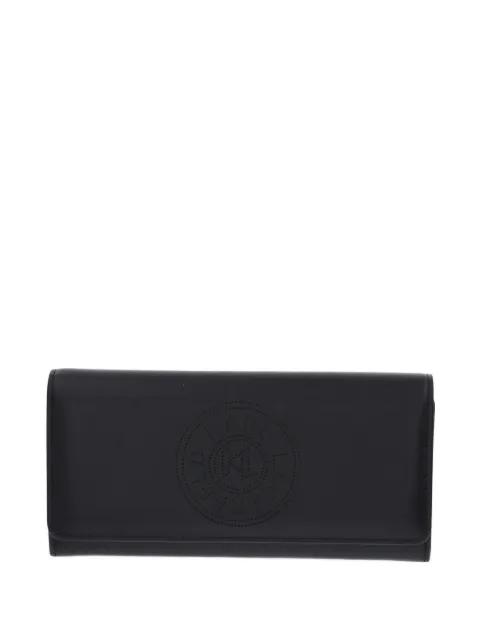 embossed-logo wallet by KARL LAGERFELD