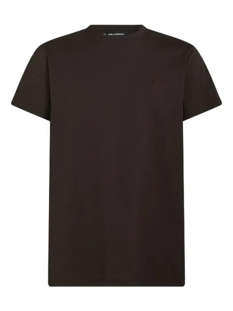 embroidered t-shirt by KARL LAGERFELD