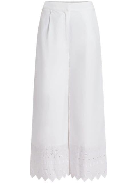embroidered trousers by KARL LAGERFELD