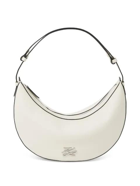 extra-large K/Autograph leather shoulder bag by KARL LAGERFELD