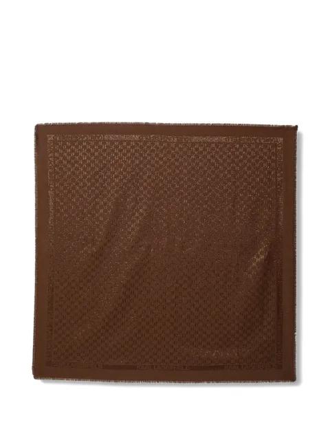 fringed scarf by KARL LAGERFELD