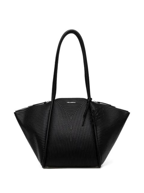 geometric-design tote bag by KARL LAGERFELD