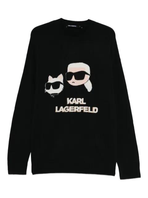 graphic jumper by KARL LAGERFELD