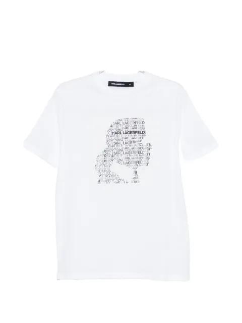 graphic print T-shirt by KARL LAGERFELD