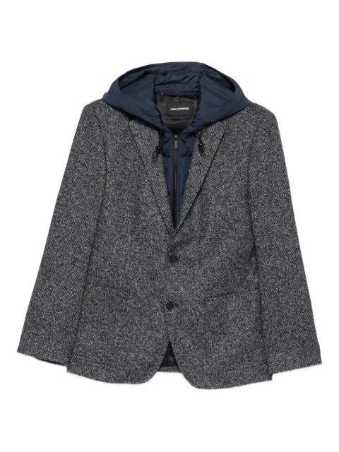 hoodied blazer by KARL LAGERFELD