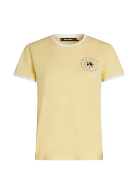 ikon circle T-shirt by KARL LAGERFELD
