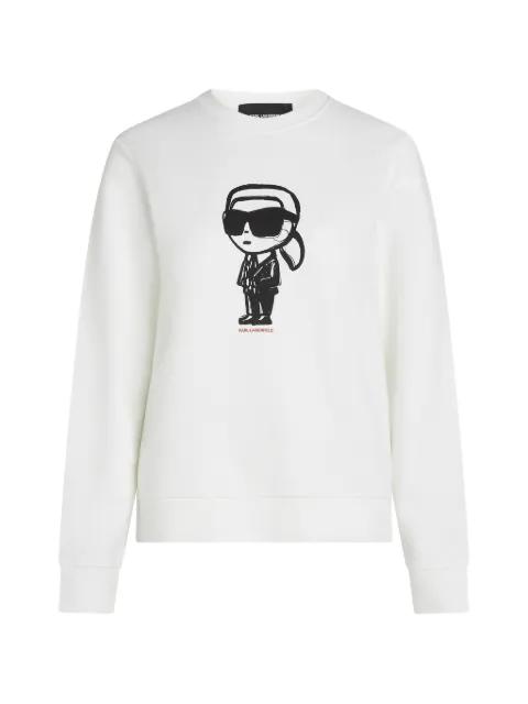 ikon sweatshirt by KARL LAGERFELD
